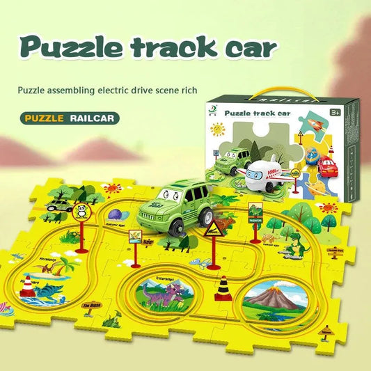 purelyahava™Puzzle Track Play Set