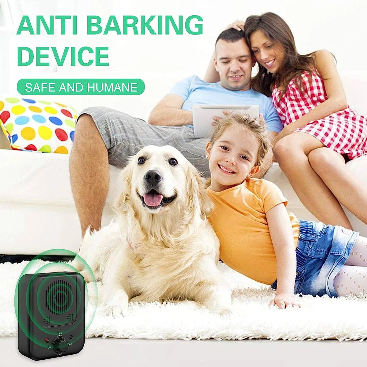 Hush Hound™ Ultrasonic Anti Barking Device