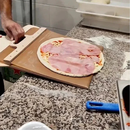 Sliding pizza peel-Sliding Pizza Scoop