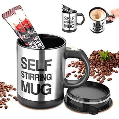 Magnetic Self Stirring Mugs