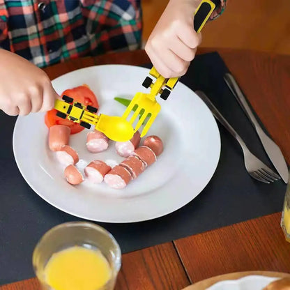 Children Constructive Eating Tableware Set