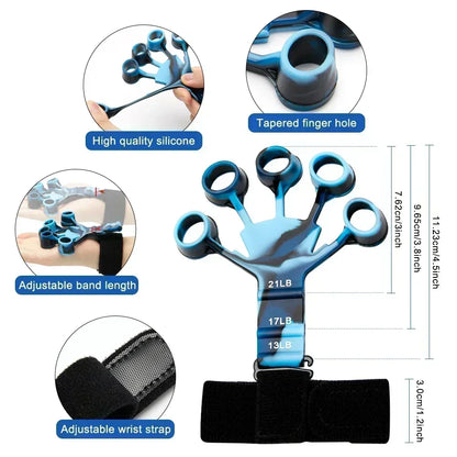 6 Resistance Hand Expander Finger Grip