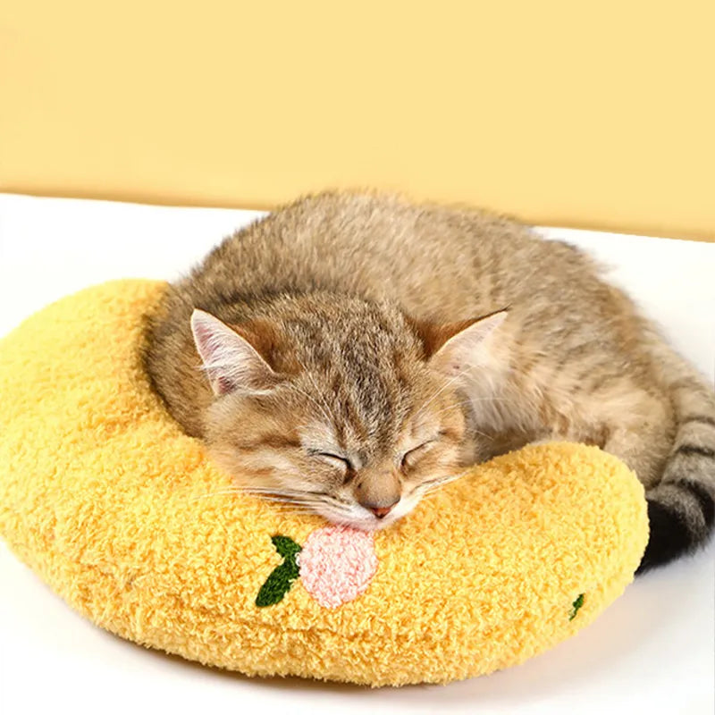 Cat Puppy Calming U-Shaped Pillow