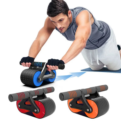 Anti-Slip Automatic Rebound Abdominal Roller