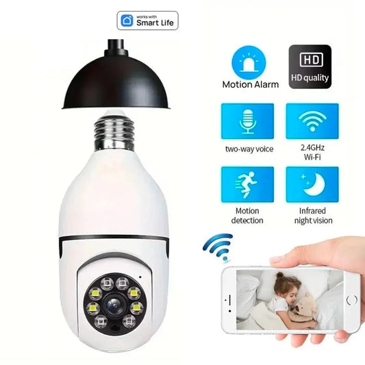 purelyahava™ Smart E27 Bulb Camera