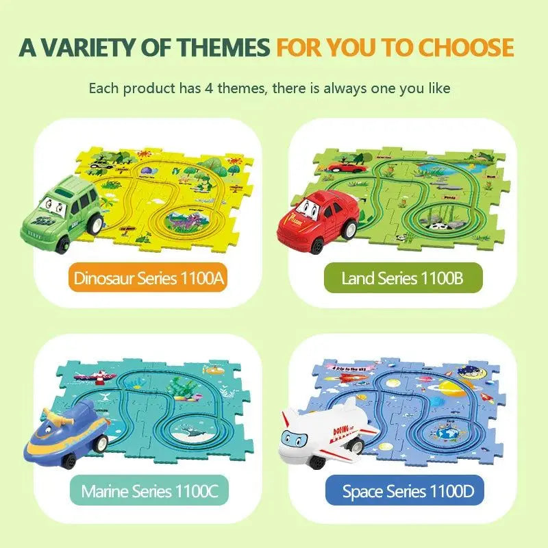 purelyahava™Puzzle Track Play Set