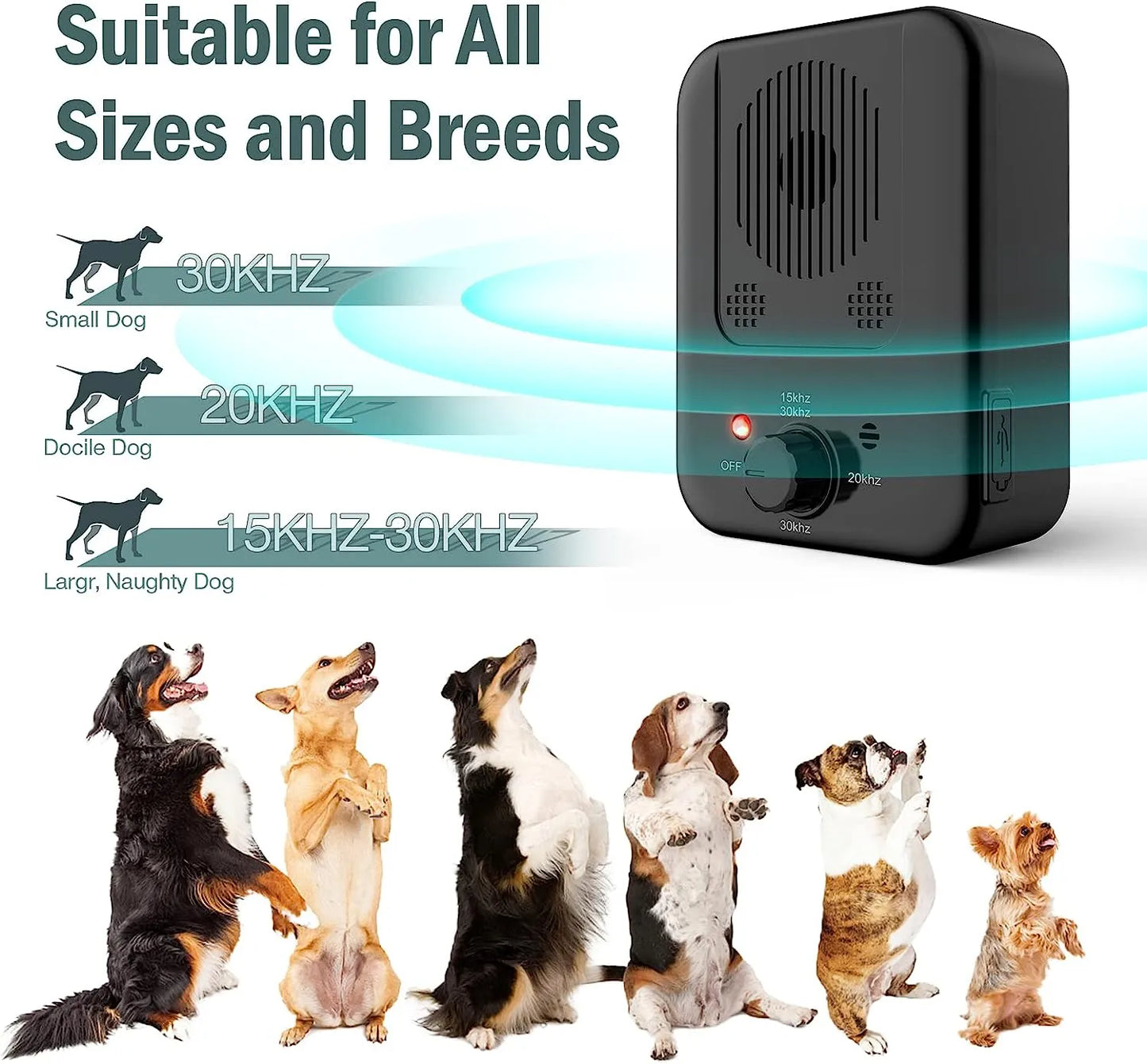 Hush Hound™ Ultrasonic Anti Barking Device