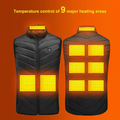 CozyCore™ Heated Vest Battery Operated Multi-Zone Heated Vest