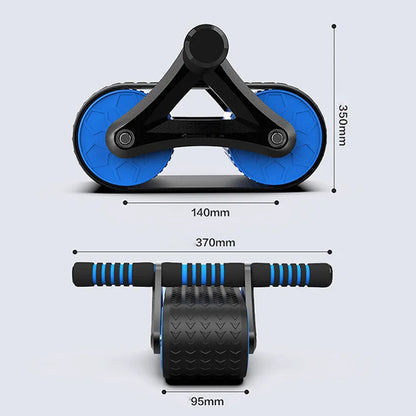 Anti-Slip Automatic Rebound Abdominal Roller