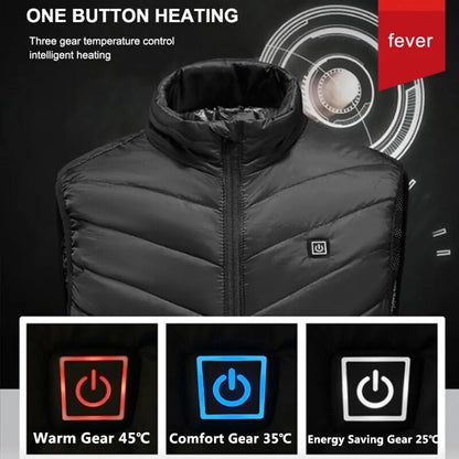 CozyCore™ Heated Vest Battery Operated Multi-Zone Heated Vest