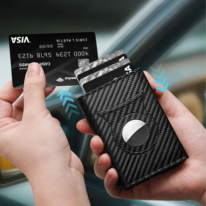 Refined Traceable AirTag Wallet